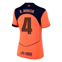 Barcelona Ronald Araujo #4 Tredjedrakt Dame 2025-26 Kortermet