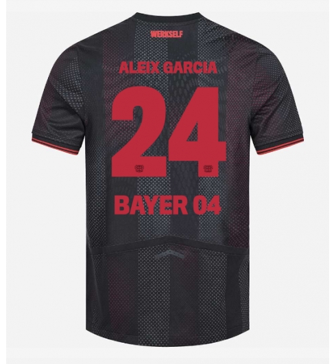 Bayer Leverkusen Aleix Garcia #24 Hjemmedrakt 2025-26 Kortermet Bayer Leverkusen Aleix Garcia #24 Hjemmedrakt 2025-26 Kortermet