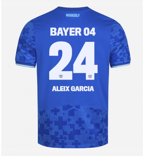 Bayer Leverkusen Aleix Garcia #24 Tredjedrakt 2025-26 Kortermet Bayer Leverkusen Aleix Garcia #24 Tredjedrakt 2025-26 Kortermet