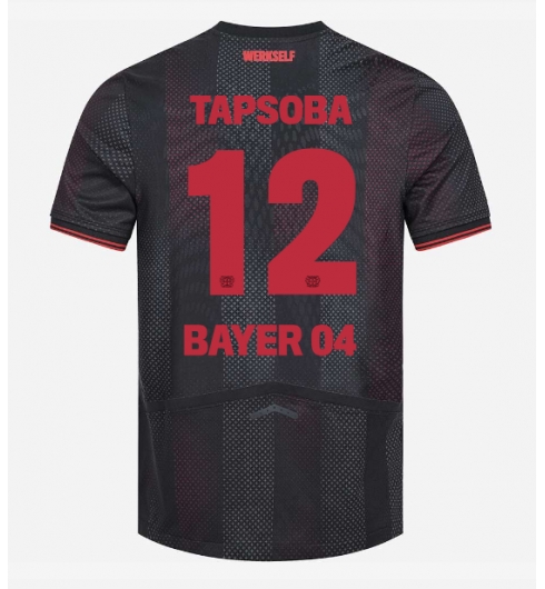 Bayer Leverkusen Edmond Tapsoba #12 Hjemmedrakt 2025-26 Kortermet Bayer Leverkusen Edmond Tapsoba #12 Hjemmedrakt 2025-26 Kortermet