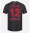 Bayer Leverkusen Edmond Tapsoba #12 Hjemmedrakt 2025-26 Kortermet Bayer Leverkusen Edmond Tapsoba #12 Hjemmedrakt 2025-26 Kortermet