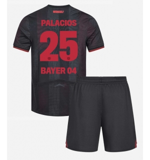Bayer Leverkusen Exequiel Palacios #25 Hjemmedraktsett Barn 2025-26 Kortermet (+ Korte bukser)