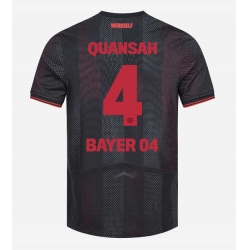 Bayer Leverkusen Jarell Quansah #4 Hjemmedrakt 2025-26 Kortermet