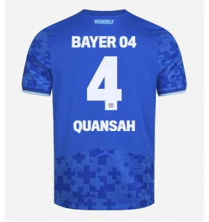 Bayer Leverkusen Jarell Quansah #4 Tredjedrakt 2025-26 Kortermet