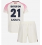 Bayer Leverkusen Lucas Vazquez #21 Bortedraktsett Barn 2025-26 Kortermet (+ Korte bukser)