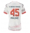 Bayern Munich Aleksandar Pavlovic #45 Bortedrakt Dame 2025-26 Kortermet Bayern Munich Aleksandar Pavlovic #45 Bortedrakt Dame 2025-26 Kortermet