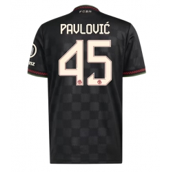 Bayern Munich Aleksandar Pavlovic #45 Tredjedrakt 2025-26 Kortermet