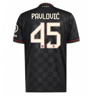 Bayern Munich Aleksandar Pavlovic #45 Tredjedrakt 2025-26 Kortermet