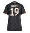 Bayern Munich Alphonso Davies #19 Tredjedrakt Dame 2025-26 Kortermet Bayern Munich Alphonso Davies #19 Tredjedrakt Dame 2025-26 Kortermet