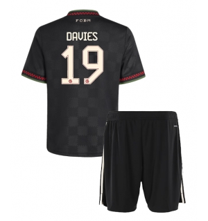 Bayern Munich Alphonso Davies #19 Tredjedraktsett Barn 2025-26 Kortermet (+ Korte bukser)