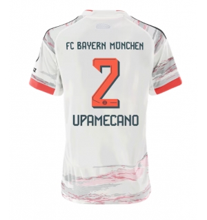 Bayern Munich Dayot Upamecano #2 Bortedrakt Dame 2025-26 Kortermet