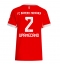 Bayern Munich Dayot Upamecano #2 Hjemmedrakt Dame 2025-26 Kortermet Bayern Munich Dayot Upamecano #2 Hjemmedrakt Dame 2025-26 Kortermet