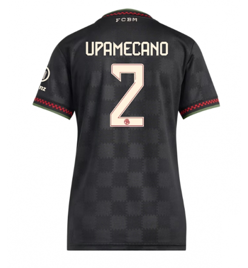 Bayern Munich Dayot Upamecano #2 Tredjedrakt Dame 2025-26 Kortermet Bayern Munich Dayot Upamecano #2 Tredjedrakt Dame 2025-26 Kortermet