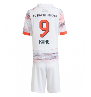 Bayern Munich Harry Kane #9 Bortedraktsett Barn 2025-26 Kortermet (+ Korte bukser)