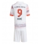 Bayern Munich Harry Kane #9 Bortedraktsett Barn 2025-26 Kortermet (+ Korte bukser)