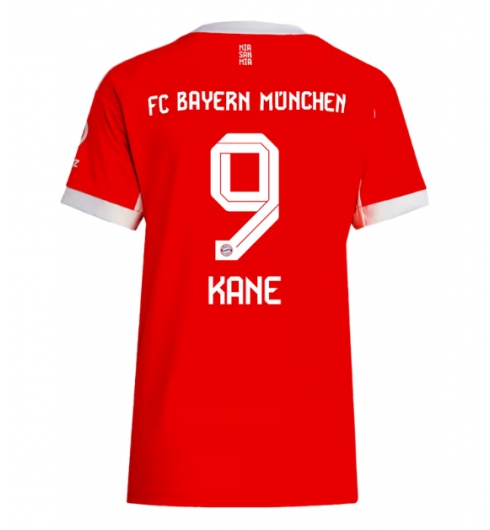 Bayern Munich Harry Kane #9 Hjemmedrakt Dame 2025-26 Kortermet Bayern Munich Harry Kane #9 Hjemmedrakt Dame 2025-26 Kortermet