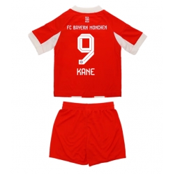 Bayern Munich Harry Kane #9 Hjemmedraktsett Barn 2025-26 Kortermet (+ Korte bukser)