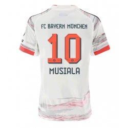 Bayern Munich Jamal Musiala #10 Bortedrakt Dame 2025-26 Kortermet