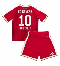 Bayern Munich Jamal Musiala #10 Hjemmedraktsett Barn 2026-27 Kortermet (+ Korte bukser)