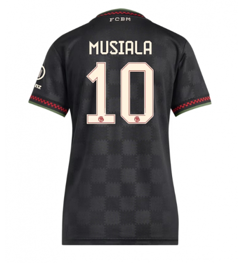 Bayern Munich Jamal Musiala #10 Tredjedrakt Dame 2025-26 Kortermet Bayern Munich Jamal Musiala #10 Tredjedrakt Dame 2025-26 Kortermet