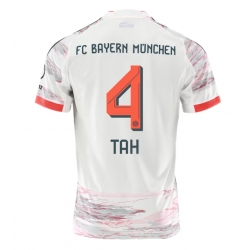 Bayern Munich Jonathan Tah #4 Bortedrakt 2025-26 Kortermet