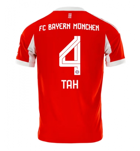 Bayern Munich Jonathan Tah #4 Hjemmedrakt 2025-26 Kortermet Bayern Munich Jonathan Tah #4 Hjemmedrakt 2025-26 Kortermet