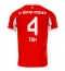 Bayern Munich Jonathan Tah #4 Hjemmedrakt 2025-26 Kortermet Bayern Munich Jonathan Tah #4 Hjemmedrakt 2025-26 Kortermet