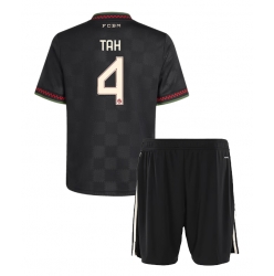 Bayern Munich Jonathan Tah #4 Tredjedraktsett Barn 2025-26 Kortermet (+ Korte bukser)