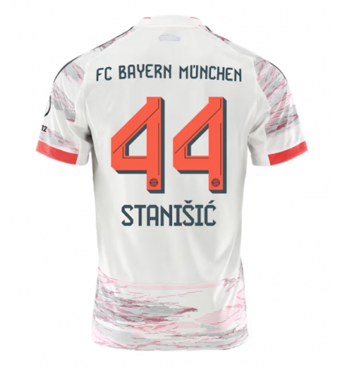 Bayern Munich Josip Stanisic #44 Bortedrakt 2025-26 Kortermet Bayern Munich Josip Stanisic #44 Bortedrakt 2025-26 Kortermet