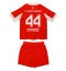 Bayern Munich Josip Stanisic #44 Hjemmedraktsett Barn 2025-26 Kortermet (+ Korte bukser)