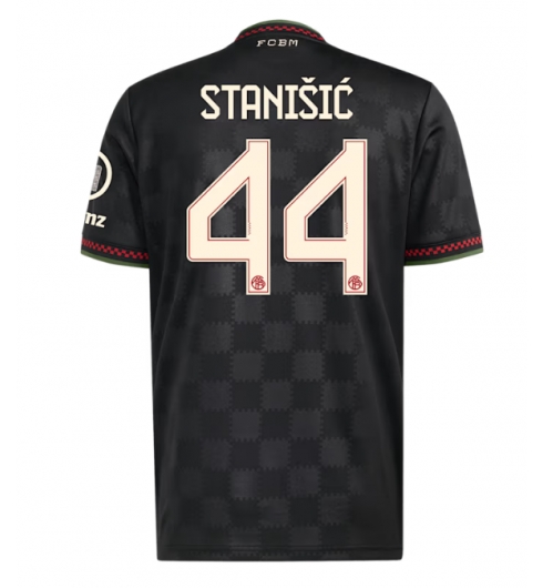 Bayern Munich Josip Stanisic #44 Tredjedrakt 2025-26 Kortermet Bayern Munich Josip Stanisic #44 Tredjedrakt 2025-26 Kortermet