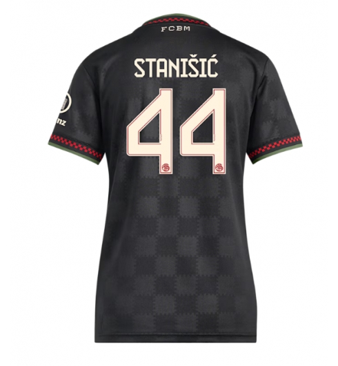 Bayern Munich Josip Stanisic #44 Tredjedrakt Dame 2025-26 Kortermet Bayern Munich Josip Stanisic #44 Tredjedrakt Dame 2025-26 Kortermet