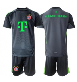 Bayern Munich Keeper Bortedraktsett Barn 2025-26 Kortermet (+ Korte bukser)