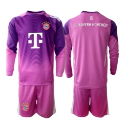 Bayern Munich Keeper Tredjedraktsett Barn 2025-26 Langermet (+ Korte bukser)