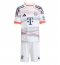 Bayern Munich Kim Min-jae #3 Bortedraktsett Barn 2025-26 Kortermet (+ Korte bukser)