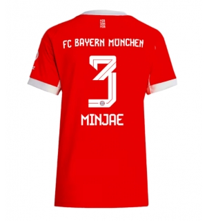 Bayern Munich Kim Min-jae #3 Hjemmedrakt Dame 2025-26 Kortermet