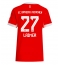 Bayern Munich Konrad Laimer #27 Hjemmedrakt Dame 2025-26 Kortermet Bayern Munich Konrad Laimer #27 Hjemmedrakt Dame 2025-26 Kortermet