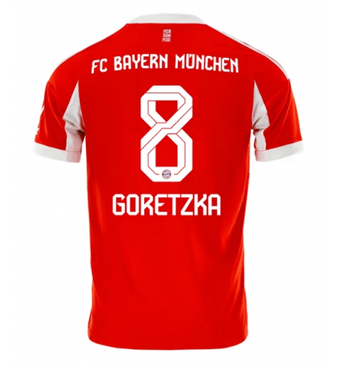 Bayern Munich Leon Goretzka #8 Hjemmedrakt 2025-26 Kortermet Bayern Munich Leon Goretzka #8 Hjemmedrakt 2025-26 Kortermet