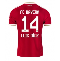 Bayern Munich Luis Diaz #14 Hjemmedrakt 2026-27 Kortermet