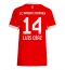 Bayern Munich Luis Diaz #14 Hjemmedrakt Dame 2025-26 Kortermet Bayern Munich Luis Diaz #14 Hjemmedrakt Dame 2025-26 Kortermet