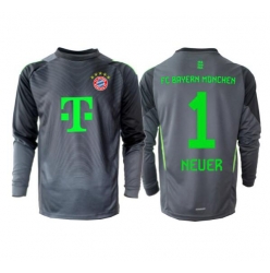 Bayern Munich Manuel Neuer #1 Keeper Bortedrakt 2025-26 Langermet
