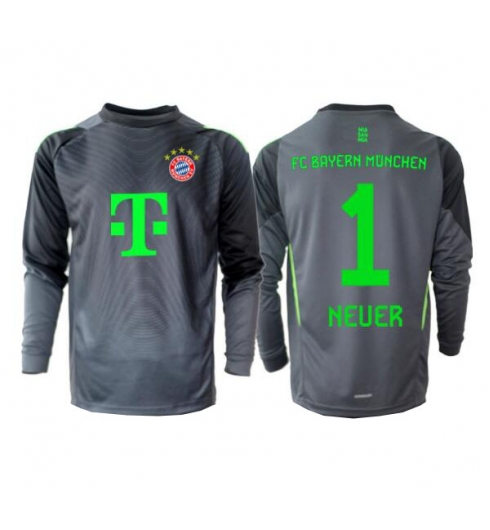 Bayern Munich Manuel Neuer #1 Keeper Bortedrakt 2025-26 Langermet Bayern Munich Manuel Neuer #1 Keeper Bortedrakt 2025-26 Langermet