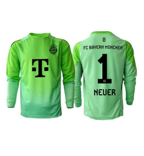 Bayern Munich Manuel Neuer #1 Keeper Hjemmedrakt 2025-26 Langermet Bayern Munich Manuel Neuer #1 Keeper Hjemmedrakt 2025-26 Langermet