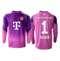 Bayern Munich Manuel Neuer #1 Keeper Tredjedrakt 2025-26 Langermet