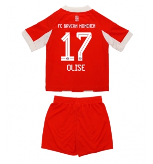 Bayern Munich Michael Olise #17 Hjemmedraktsett Barn 2025-26 Kortermet (+ Korte bukser)