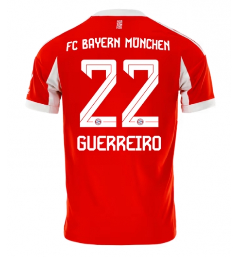 Bayern Munich Raphael Guerreiro #22 Hjemmedrakt 2025-26 Kortermet Bayern Munich Raphael Guerreiro #22 Hjemmedrakt 2025-26 Kortermet