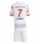 Bayern Munich Serge Gnabry #7 Bortedraktsett Barn 2025-26 Kortermet (+ Korte bukser)