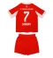 Bayern Munich Serge Gnabry #7 Hjemmedraktsett Barn 2025-26 Kortermet (+ Korte bukser)