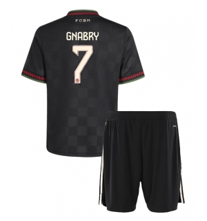 Bayern Munich Serge Gnabry #7 Tredjedraktsett Barn 2025-26 Kortermet (+ Korte bukser)
