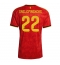 Belgia Alexis Saelemaekers #22 Hjemmedrakt VM 2026 Kortermet Belgia Alexis Saelemaekers #22 Hjemmedrakt VM 2026 Kortermet